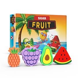 SILKA Radír, gyümölcs, 36 db/display, Silka SILKA_55879 small