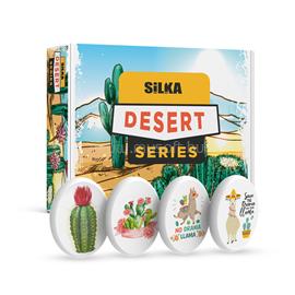 SILKA Radír, sivatag, 36 db/display, Silka SILKA_55885 small