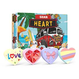SILKA Radír, szív, 36 db/display, Silka SILKA_55877 small