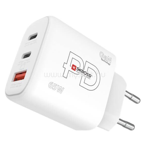 SKROSS 65W PD USB C gyorstöltő