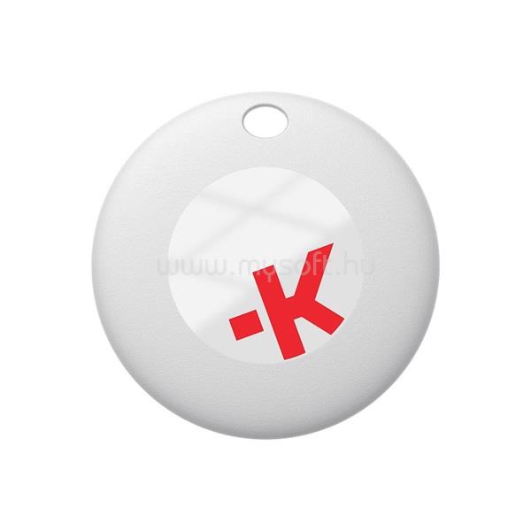 SKROSS eTAG bluetooth nyomkövető kulcstartóra, iOS kompatibilis, FEHÉR