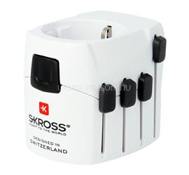 SKROSS PRO utazó adapter 240V/6.3A, földelt, FEHÉR 1.103141 small