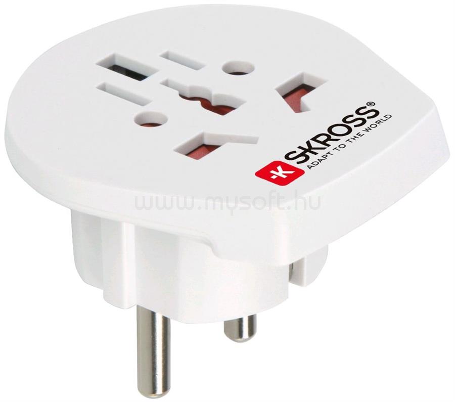 SKROSS World to Europe utazó adapter (SKE-WORLDTOEU)