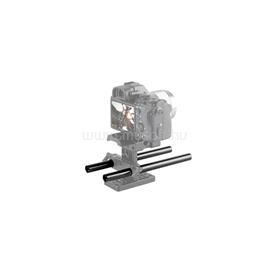 SMALLRIG 2pcs 15mm Black Aluminum Alloy Rod(M12-20cm) 8inch 1051 SMALLRIG_1051 small