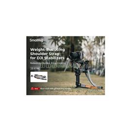 SMALLRIG 4383B SLING HANDLE WITH WEIGHT-REDUCING SHOULDER STRAP KIT FOR DJI RS 2, 3, 3PRO, 4, 4PRO SMALLRIG_4383B small