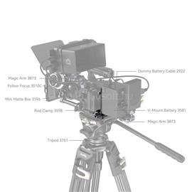 SMALLRIG Compact V-Mount Battery Mounting System 4064B SMALLRIG_4064B small