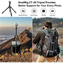 SMALLRIG CT-20 Aluminium Alloy Tripod SMALLRIG_3474C small