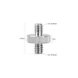 SMALLRIG Double Head Stud with 1/4" to 1/4" thread 828 SMALLRIG_828 small