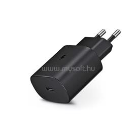 SMG Samsung gyári USB hálózati töltő adapter TypeC bemenet  25W  EPTA800EBE PD.3.0 Super Fast Charging  fekete ECO csom SA800695 small