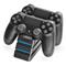 SNAKEBYTE GP PS4 Twin Charge 4 töltőállomás PS4 konzolokhoz (fekete) SB911712 small