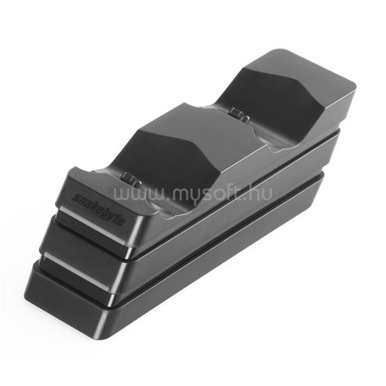 SNAKEBYTE GP PS4 Twin Charge 4 töltőállomás PS4 konzolokhoz (fekete)