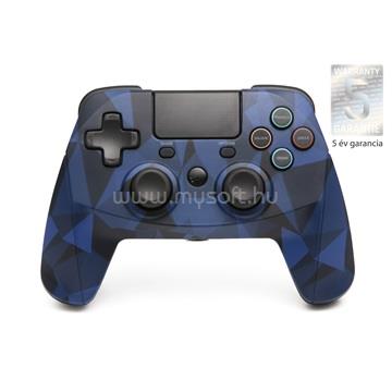 SNAKEBYTE PS4 GamePad 4 S vezeték nélküli kontroller (terepmintás kék)