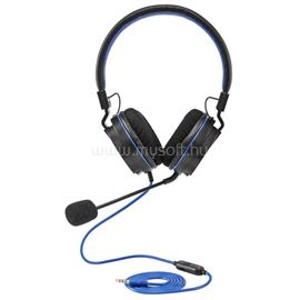 SNAKEBYTE PS4 HeadSet 4 vezetékes gamer headset (fekete-kék) SB913082 small