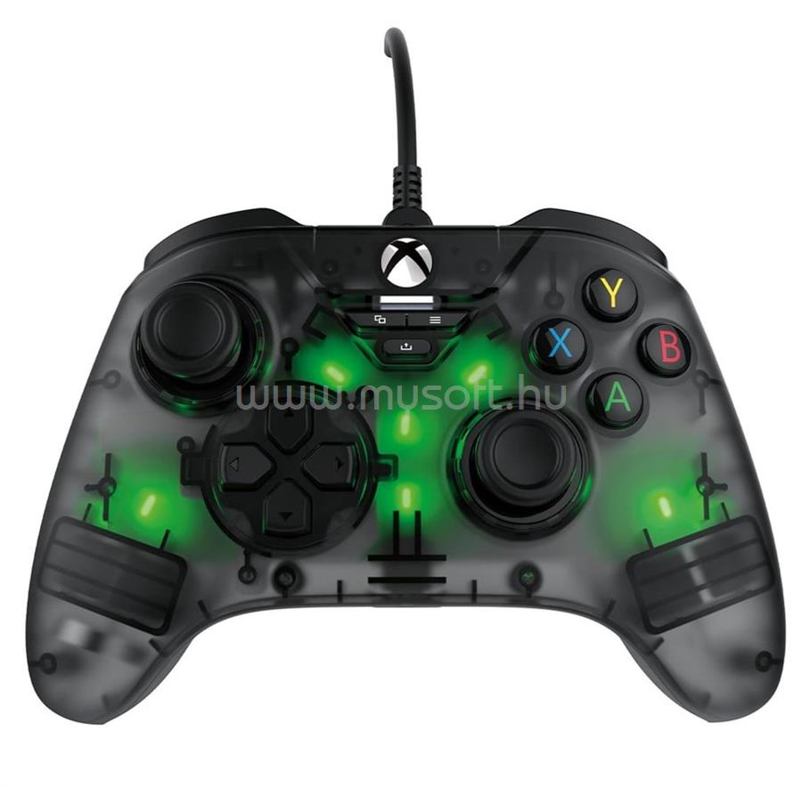 SNAKEBYTE Xbox Series X GamePad RGB X vezetékes kontroller (szürke)