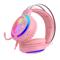 SNOPY SN-GX82 PINKY headset (mikrofon, 3.5mm jack, hangerőszabályzó, nagy-párnás, 2m kábel, pink) SNOPY_34975 small