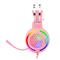 SNOPY SN-GX82 PINKY headset (mikrofon, 3.5mm jack, hangerőszabályzó, nagy-párnás, 2m kábel, pink) SNOPY_34975 small