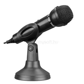 SNOPY Mikrofon - SN-140M (USB csatlakozó; 180cm kábel; állvány, fekete) SNOPY_34537 small