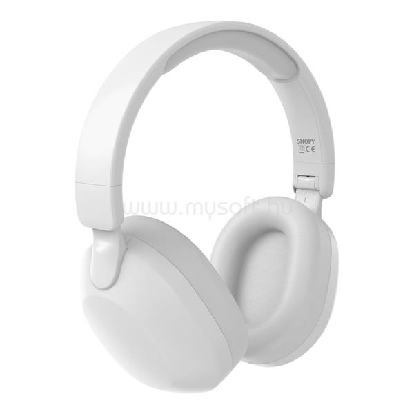 SNOPY SN-BT37 Vezeték Nélküli Bluetooth/AUX/TF Fejhallgató (fehér)