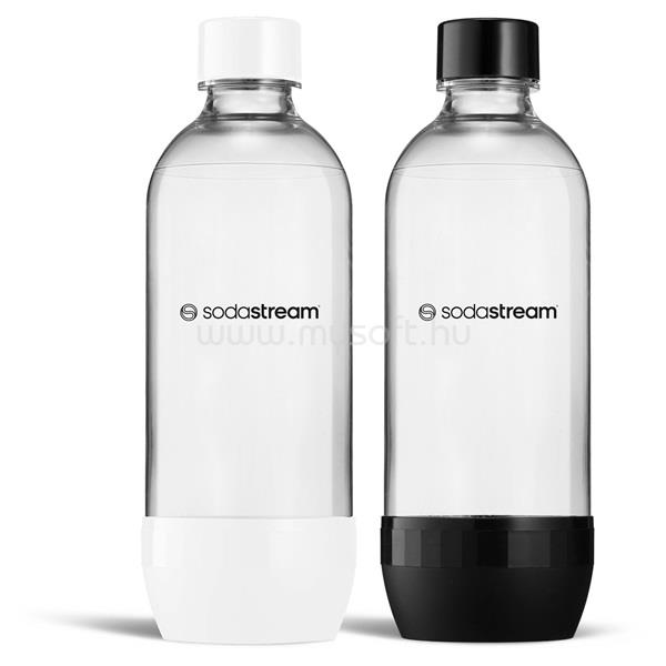 SODASTREAM Bo Jet Duo 2x1l fekete-fehér palack szett