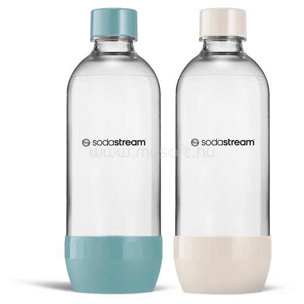 SODASTREAM Bo Jet Duo 2x1l kék-homok palack szett