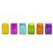 SOLMAZER IRIS Colours Mix négyszögletes üveg fűszertartó 1.500ml,sárga,türkiz,lila,rózsaszín,narancs, zöld színben 147019-000 147019-000 small
