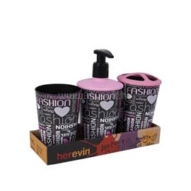 SOLMAZER IRIS Fashion fürdőszoba szett 3 darabos 161262-101T 161262-101T small
