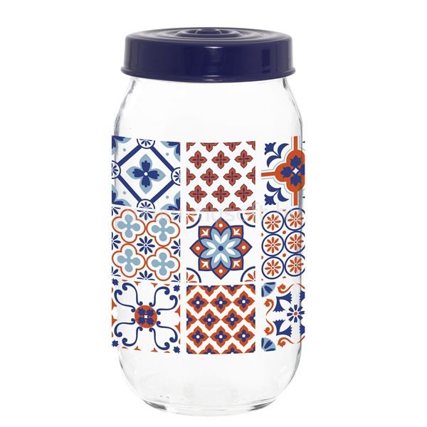 SOLMAZER IRIS Mosaic üveg fűszertartó 1.000ml 171541-063