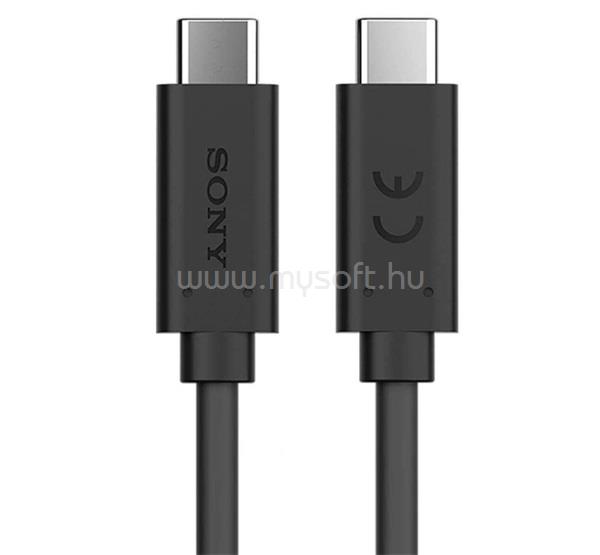SONY SONY adatkábel Type-C - Type-C, OEM, FEKETE