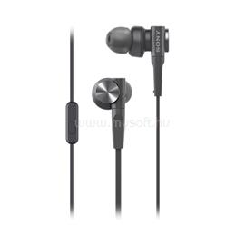 SONY MDRXB55APB Extra Bass mikrofonos fekete fülhallgató MDRXB55APB.CE7 small