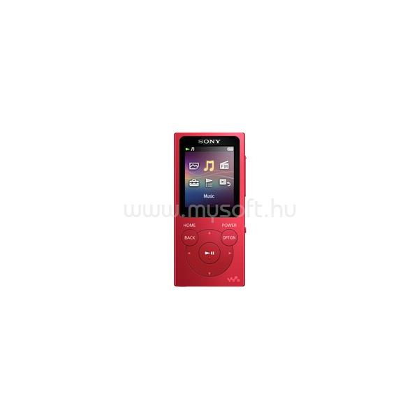 SONY NWE394LR 8GB piros MP3 lejátszó
