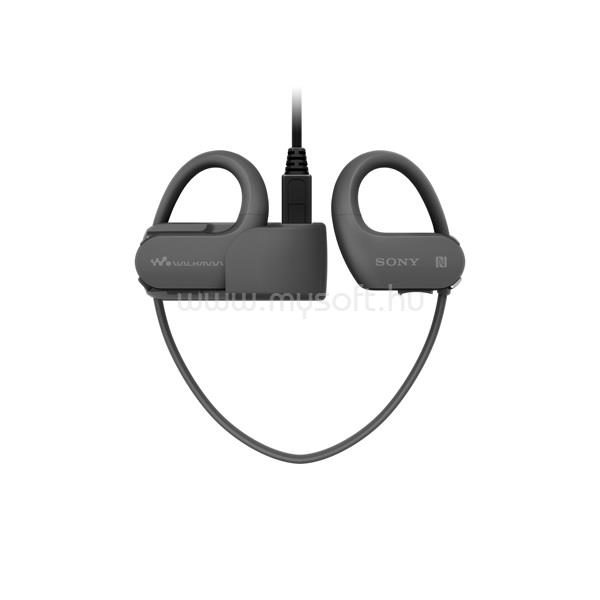 SONY NWWS623B Bluetooth fekete sport fülhallgató headset és 4GB MP3 lejátszó