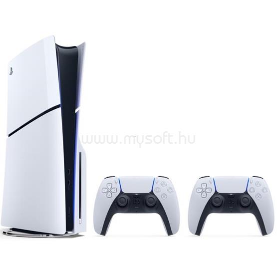 SONY PlayStation 5 Slim Standard Edition 1TB játékkonzol + 2db DualSense vezeték nélküli kontroller