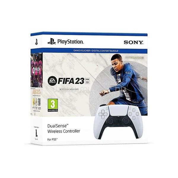 SONY PlayStationR5 DualSenseT vezeték nélküli kontroller + FIFA 23 PS5 játékszoftver