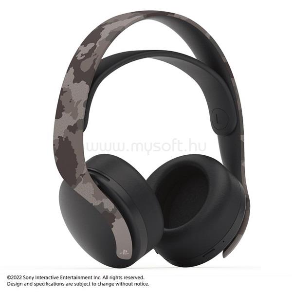 SONY PlayStationR5 Pulse 3DT Grey Camouflage vezeték nélküli headset