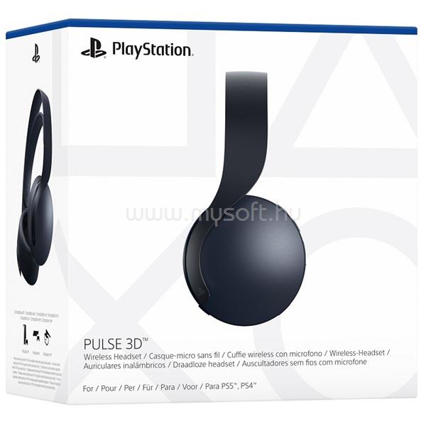 SONY PlayStationR5 Pulse 3DT Midnight Black vezeték nélküli headset