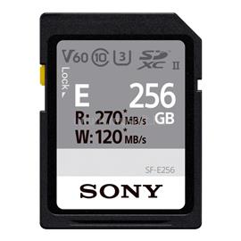 SONY SF-E SDXC 256GB UHS-II U3 V60 270/100MB/s SONY_SFE256.AE small