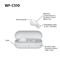 SONY WFC510W.CE7 True Wireless Bluetooth fülhallgató (fehér) SONY_WFC510W.CE7 small