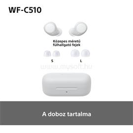 SONY WFC510W.CE7 True Wireless Bluetooth fülhallgató (fehér) SONY_WFC510W.CE7 small