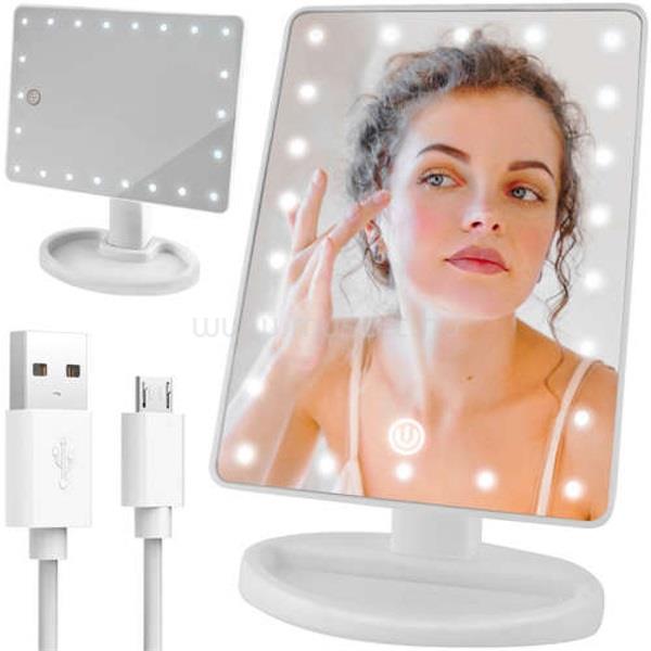 SOULIMA LED-es kozmetikai tükör