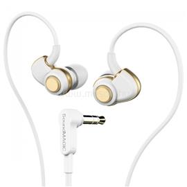 SOUNDMAGIC PL30+ In-Ear fehér-arany fülhallgató SM-PL30+-03 small