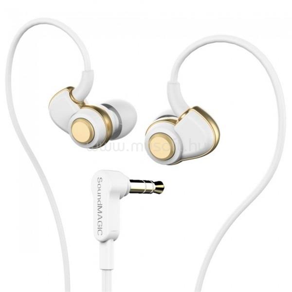 SOUNDMAGIC PL30+ In-Ear fehér-arany fülhallgató