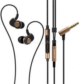 SOUNDMAGIC PL30+C In-Ear fekete mikrofonos fülhallgató SM-PL30PC-02 small