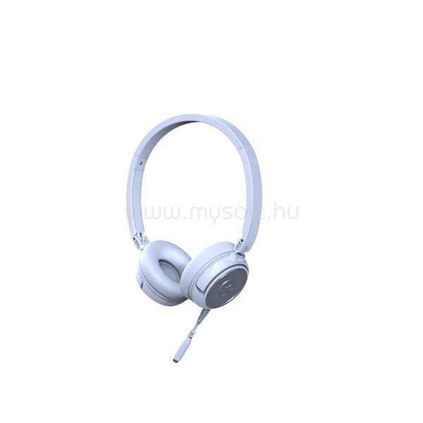 SOUNDMAGIC SM-P30S-02 P30S fehér mikrofonos fejhallgató