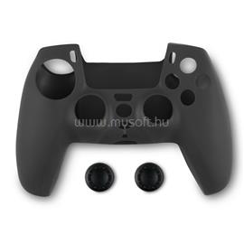 SPARTAN GEAR PS5 kontroller szilikon skin fekete + thumb grips SPARTAN_GEAR_2808147 small