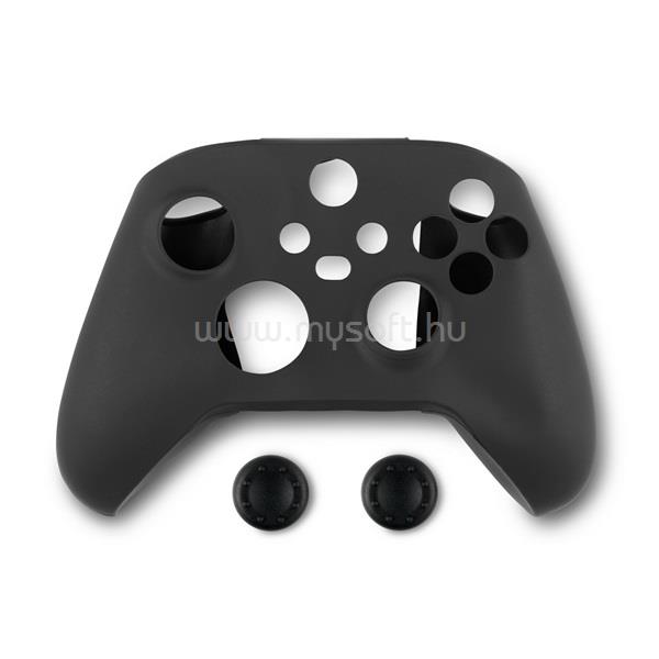 SPARTAN GEAR XBOX Series X/S kontroller szilikon skin fekete + thumb grips