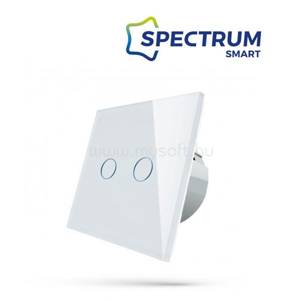 SPECTRUMLED Smart 2 zónás/IP20 WiFi fehér kapcsoló