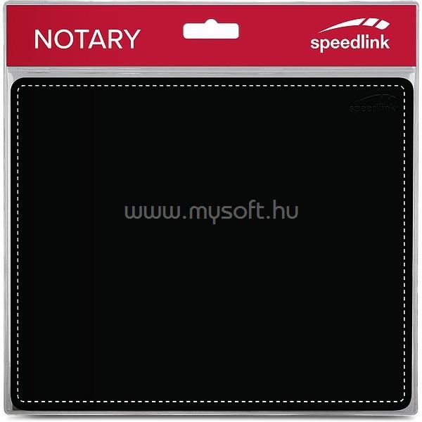 SPEEDLINK SL-6243-LBK NOTARY Soft Touch egérpad, fekete