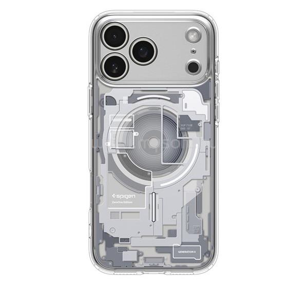 SPIDERCASE iPhone 18 Pro Max / 17 Pro Max SPIGEN ULTRA HYBRID ZERO ONE műanyag telefonvédő ütésállóság, MagSafe, FEHÉR