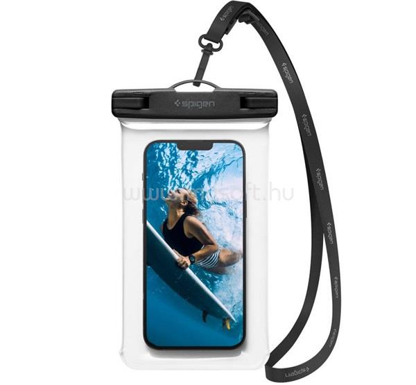 SPIGEN SPIGEN A601 vízhatlan/vízálló tok, AQUA univerzális, 6.8" méret, ÁTLÁTSZÓ