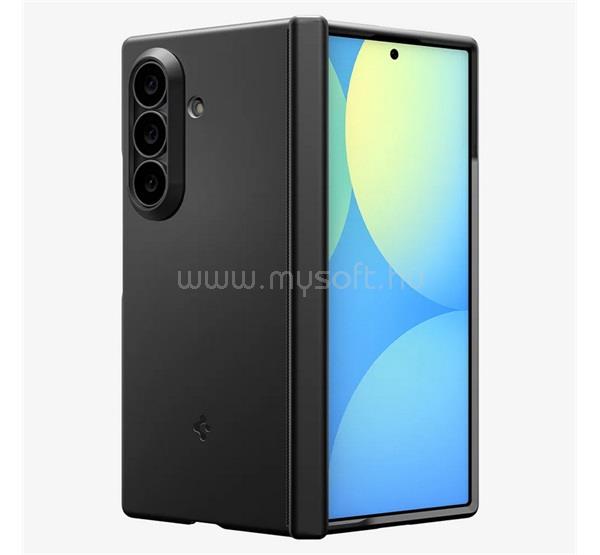 SPIGEN Samsung Z Fold8 Ultra SPIGEN AIR FIT PRO műanyag telefonvédő matt, MagSafe, FEKETE